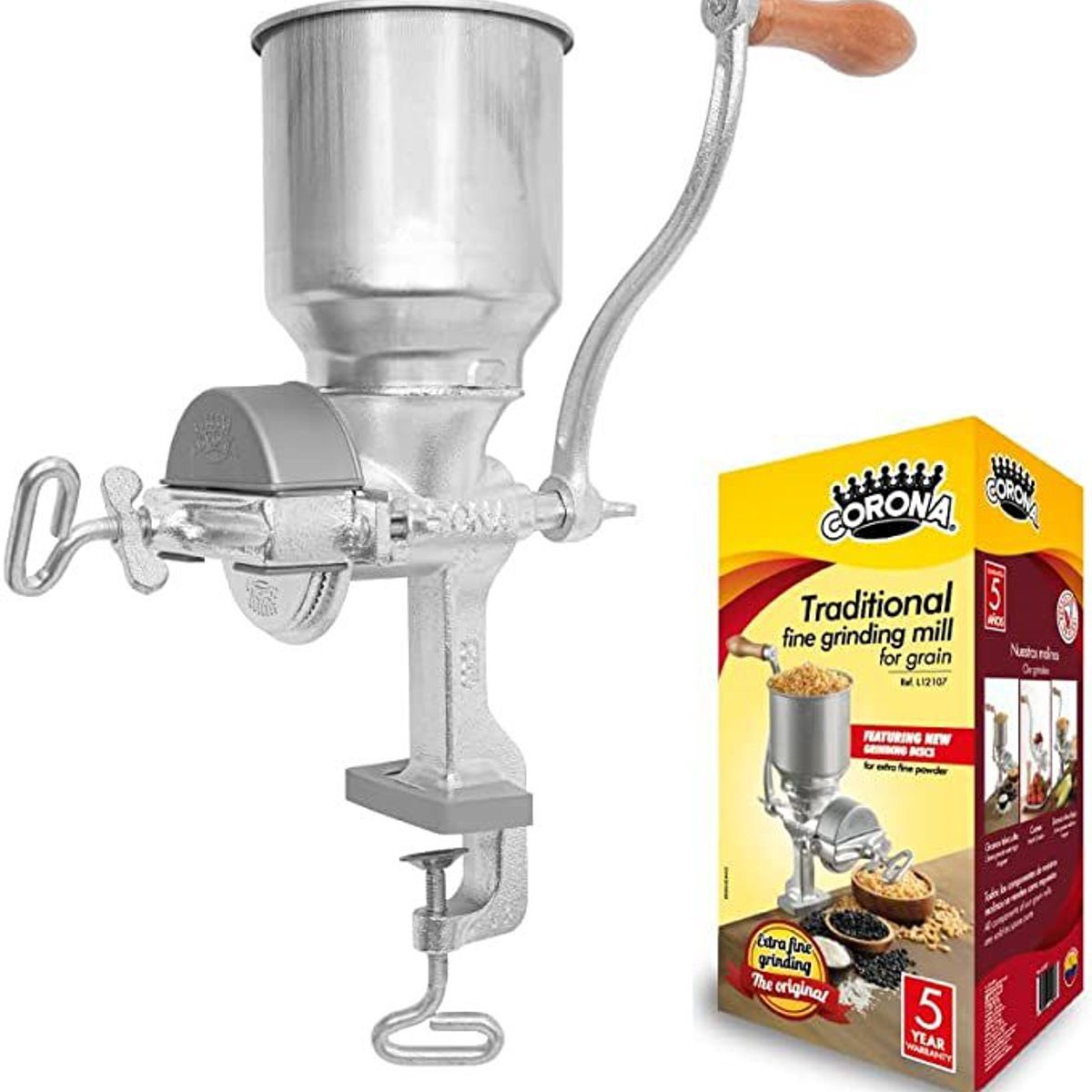 CORONA - Molino manual para granos marca Corona