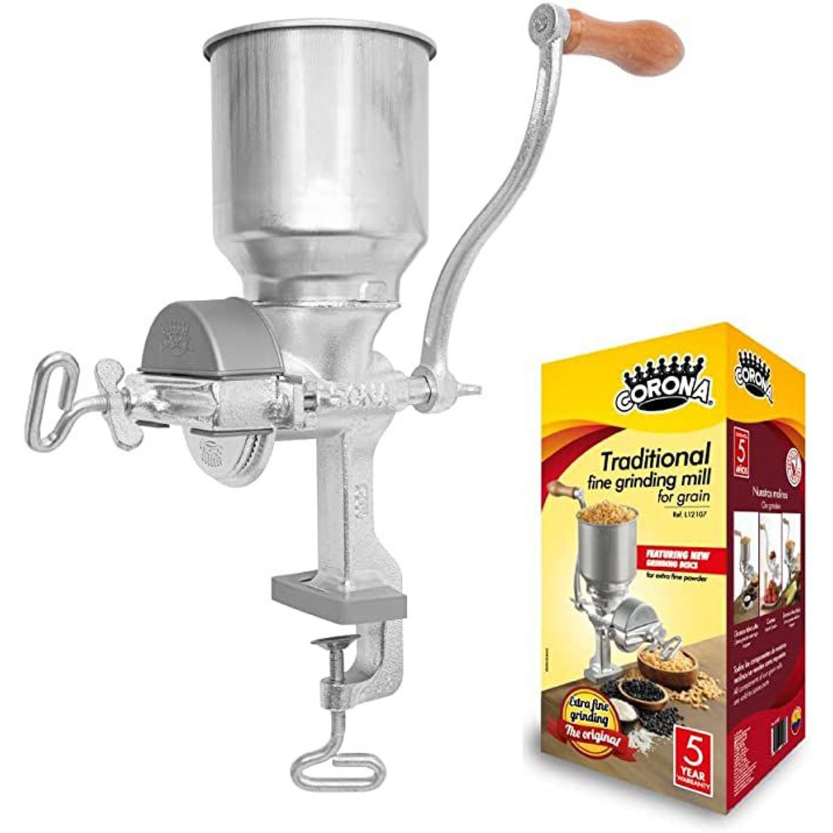 CORONA - Molino manual para granos marca Corona