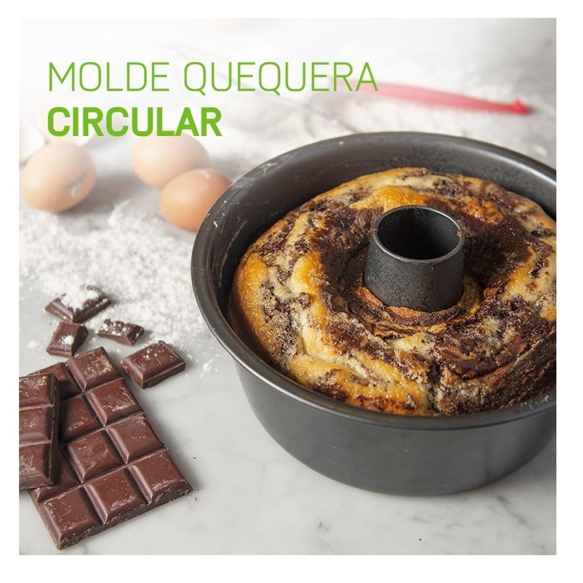 FACUSA - Molde para queque Facusa 255x10cm