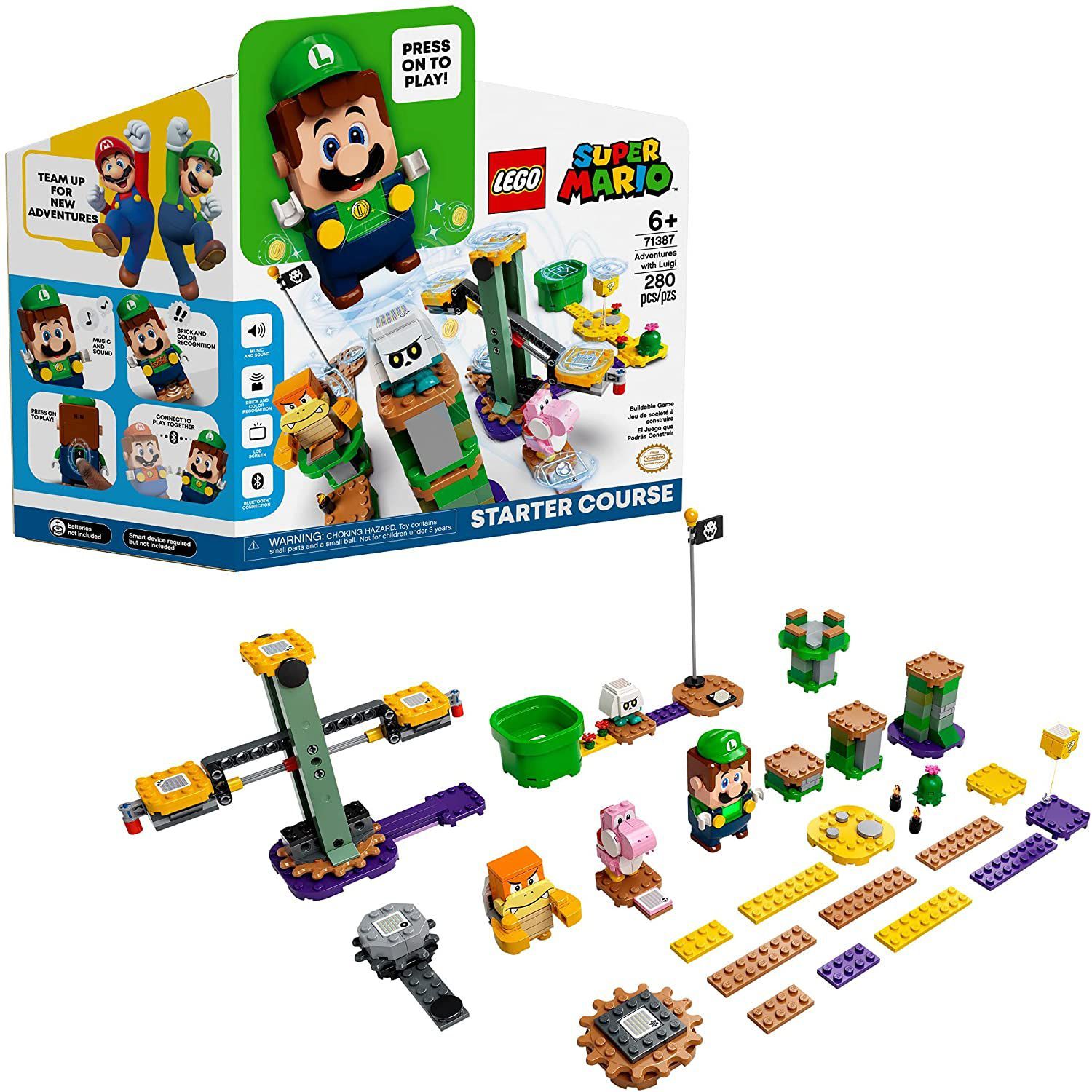 LEGO Super Mario 71387 Pack Inicial Aventuras con Luigi LEGO