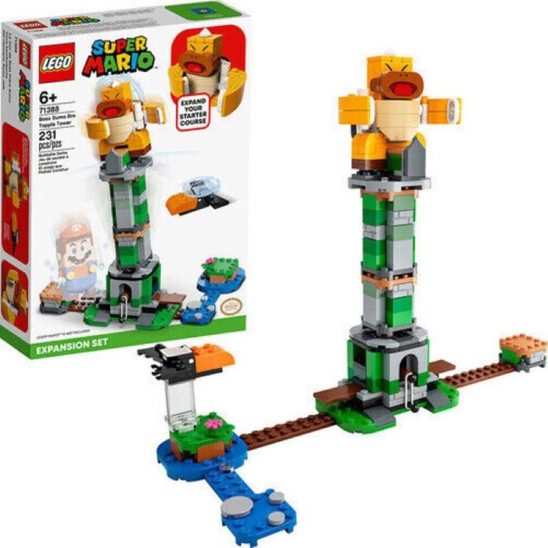 LEGO - LEGO Super Mario 71388 Torre Bamboleante Hermano Sumo Jefe