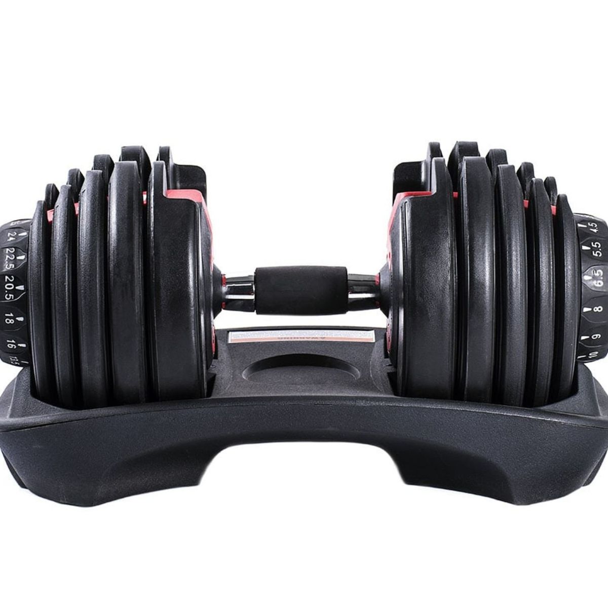 SPORT FITNESS - Mancuernas Ajustables/Regulables de 2.5 a 24Kg x 2 - 48kg