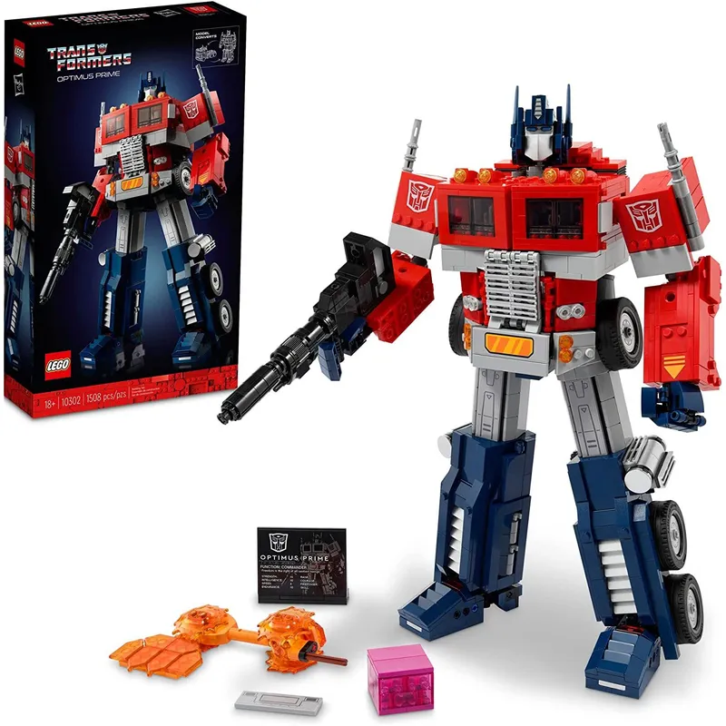 LEGO - LEGO Transformers 10302 Optimus Prime  (1508 Pieces)