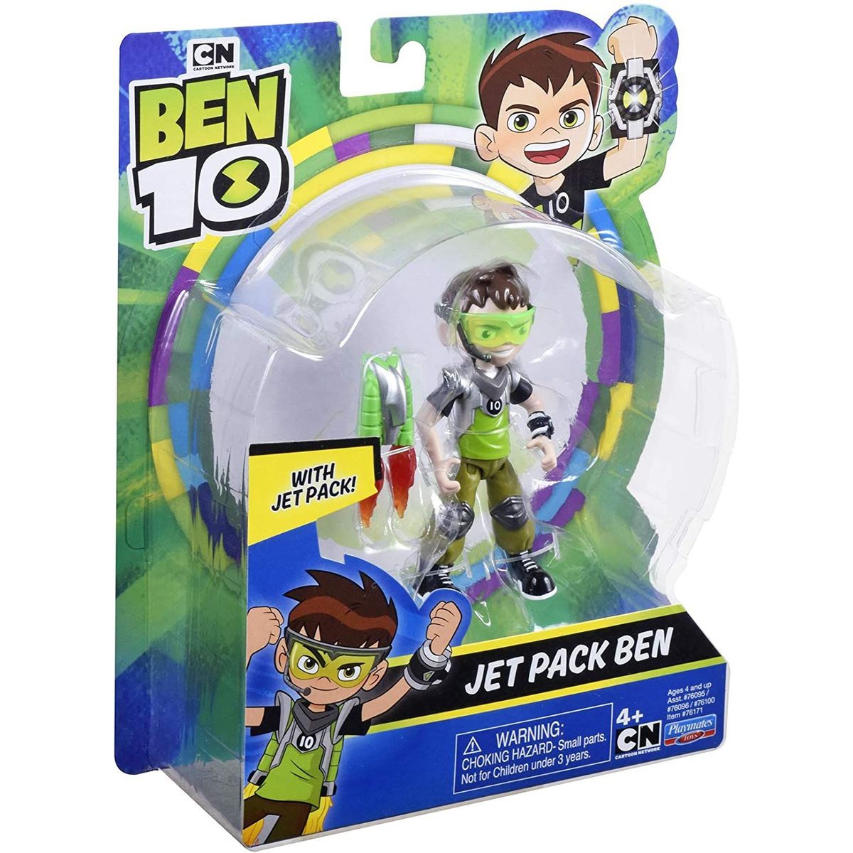 PLAYMATES TOYS - Ben 10 Figura Jet Pack de Ben