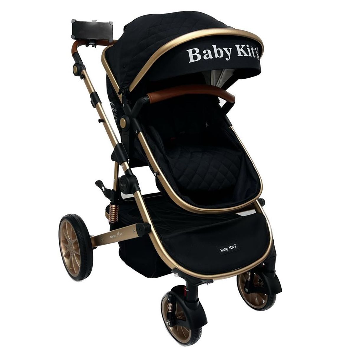 BABY KITS - Coche Moisés Baby Kits Milán II Edición 2023 Negro