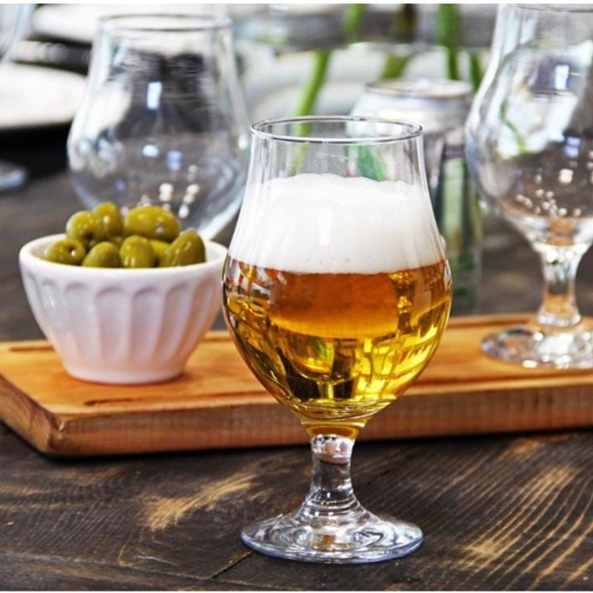 GENERICO - Set x 6 Copas para Cerveza modelo elegante