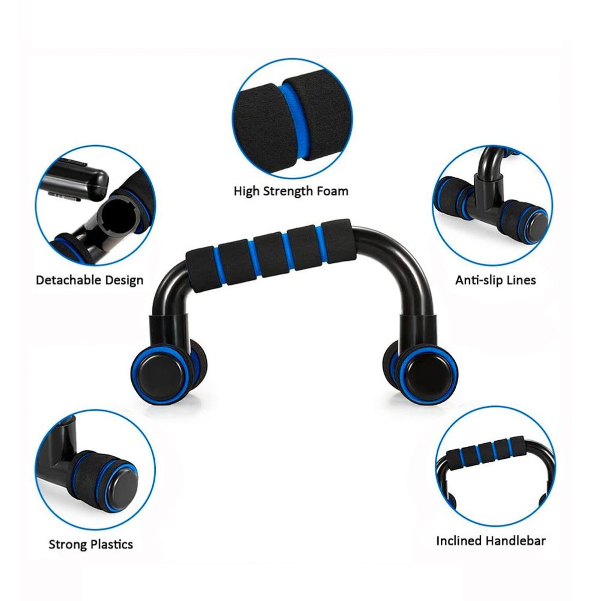 HOLGU - Barras para Planchas - Push Up Flexiones