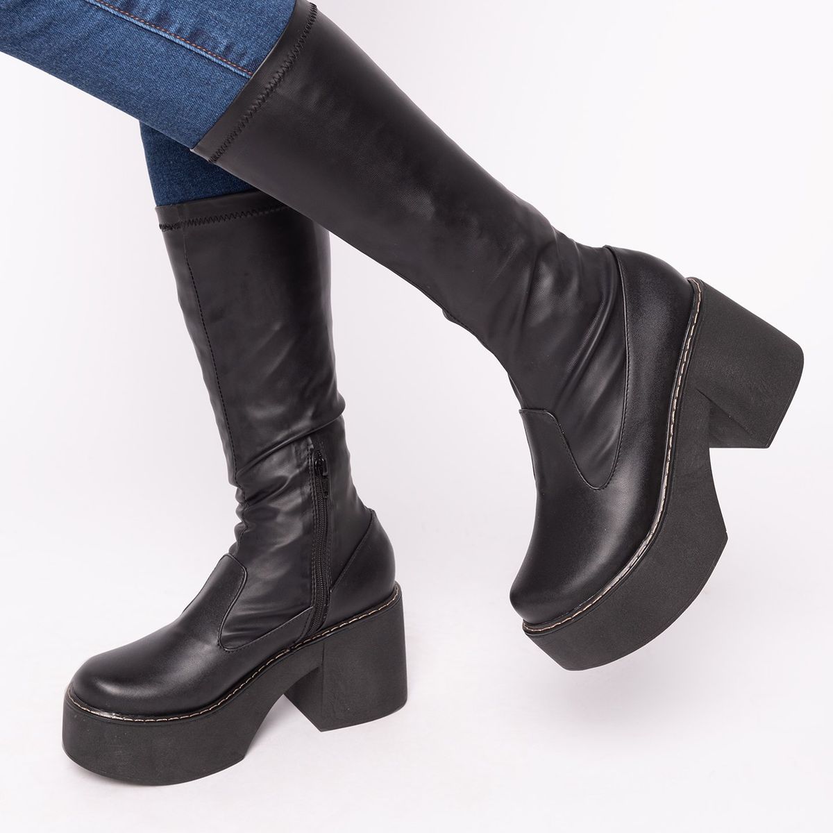 NEBULA - Botas Nébula Veume - Negro