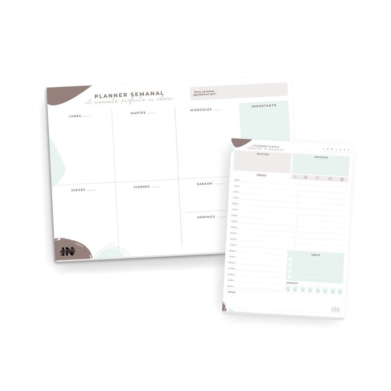 INGENIAL - Pack Ingenial Teo planner semanal  planner diario