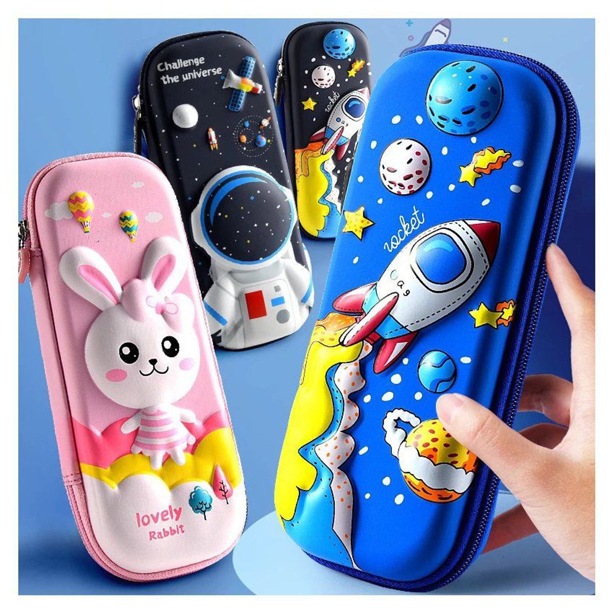 GENERICO - Cartuchera 3d escolares