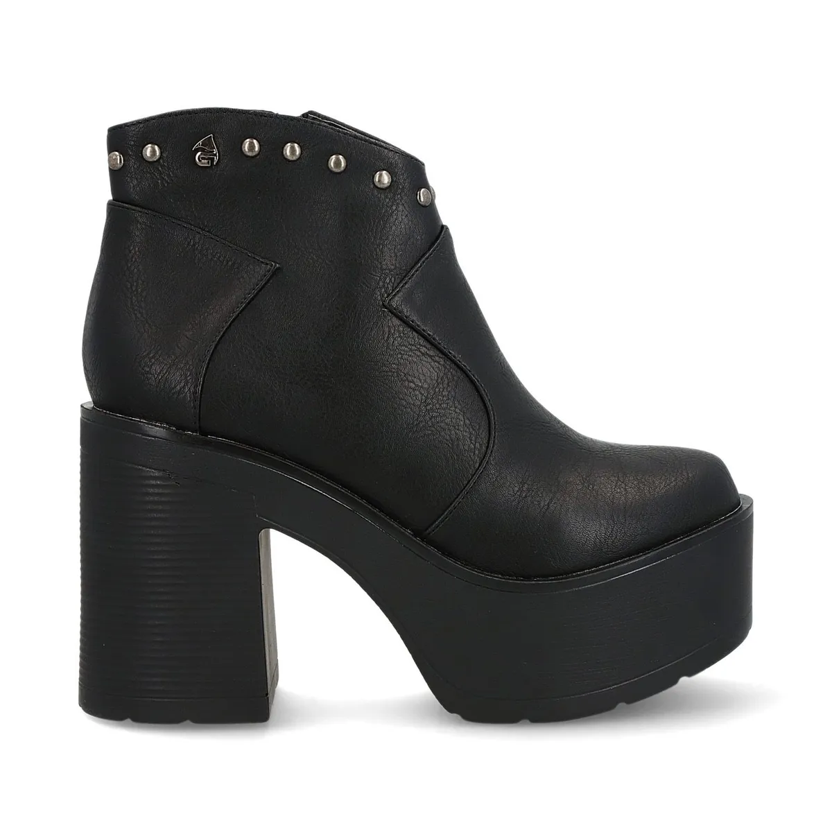 GOTTA - Botín Plataforma Negro Mujer 15036 Gotta