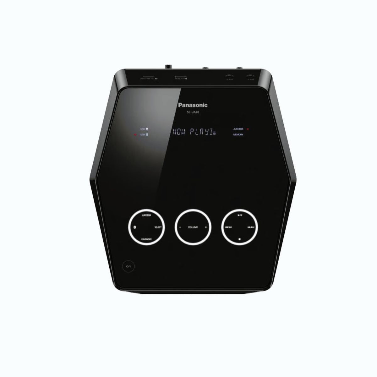 PANASONIC - Panasonic Parlante Inalámbrico 1700W Karaoke Bluetooth SC-UA70 Negro