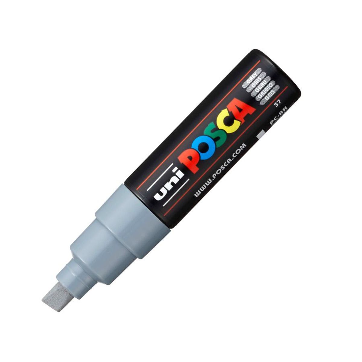 POSCA - POSCA Marcador PC-8K Gris    