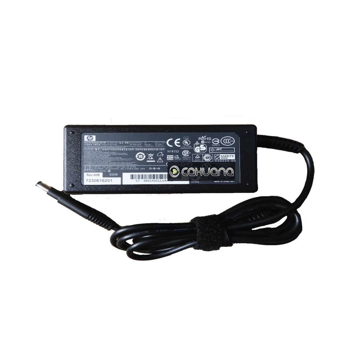 HP - CARGADOR PARA HP 19,5V 3,33A 65W 4,8 x 1,7 PUNTA BALA