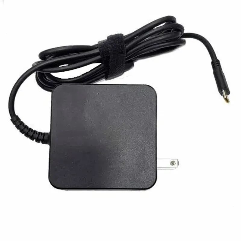 HP - CARGADOR PARA HP 12V 3A  15V 3A  20V 3,25A 65W TIPO C CUADRADO