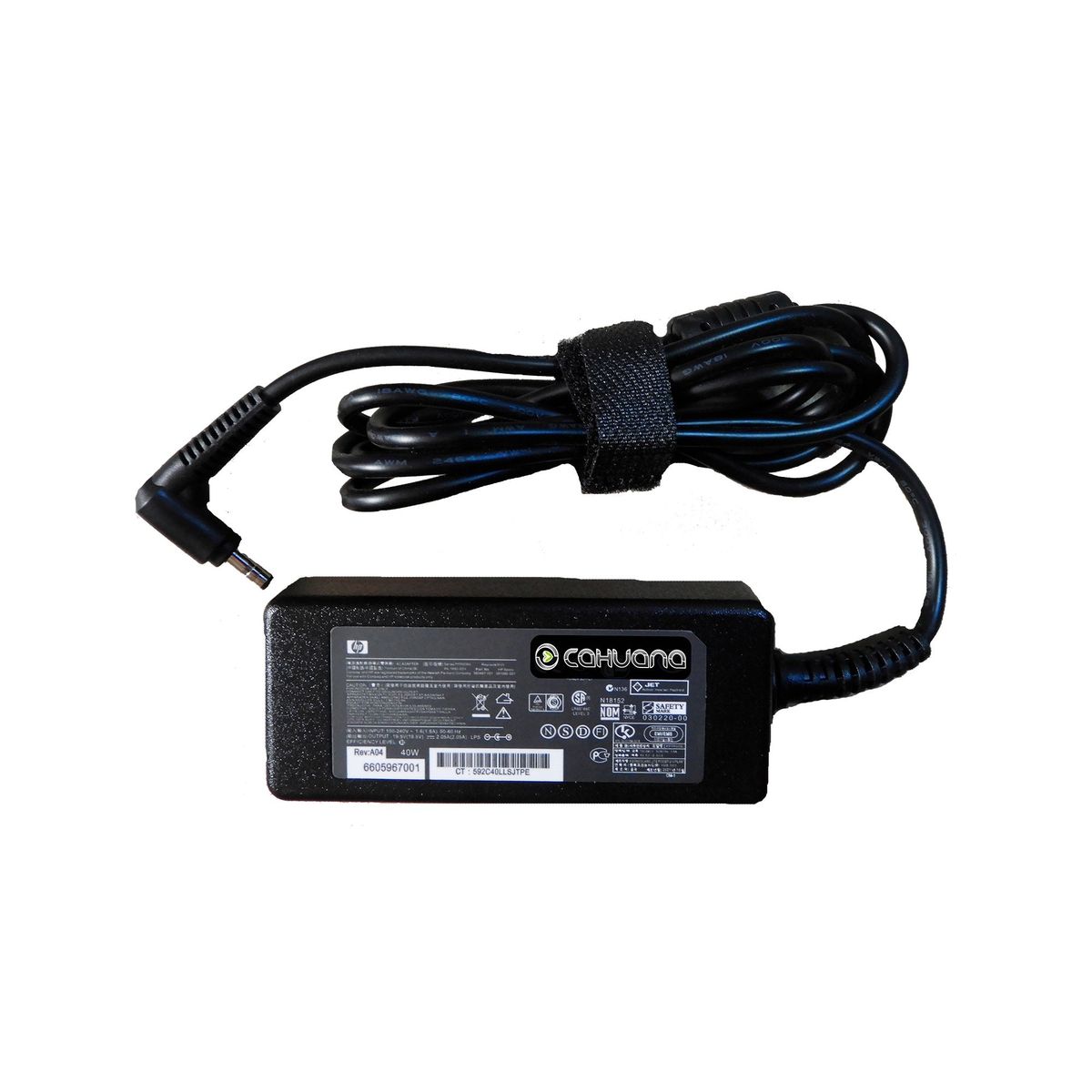HP - CARGADOR PARA HP 195V 2,05A 40W 4,0 x 1,7 PUNTA BALA MINI
