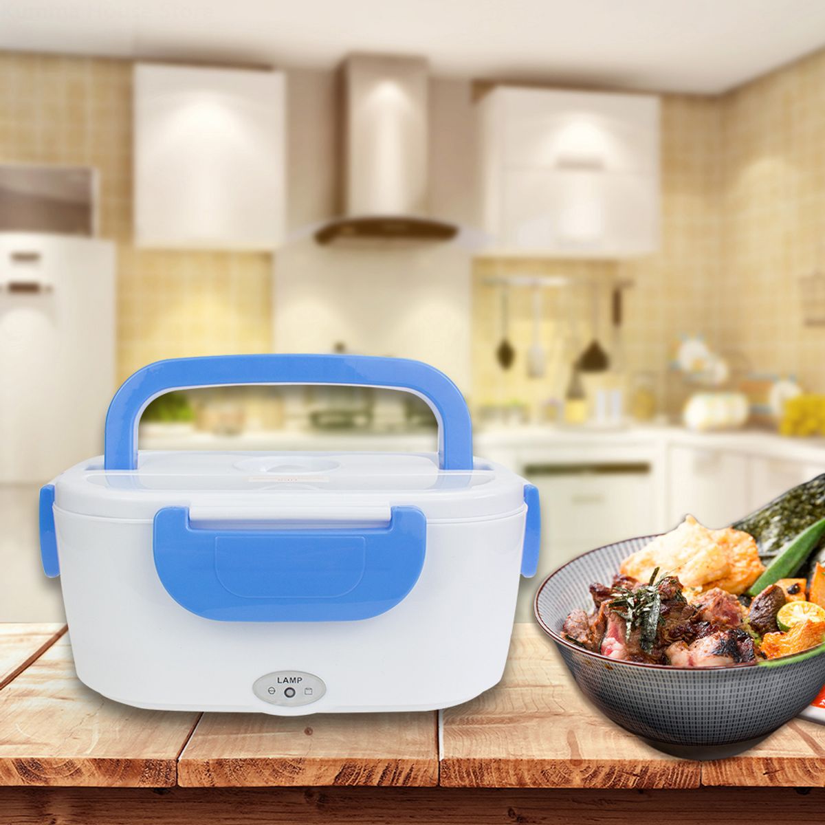 GENERICO - Lonchera Eléctrica Portátil Fiambrera Lunch Box