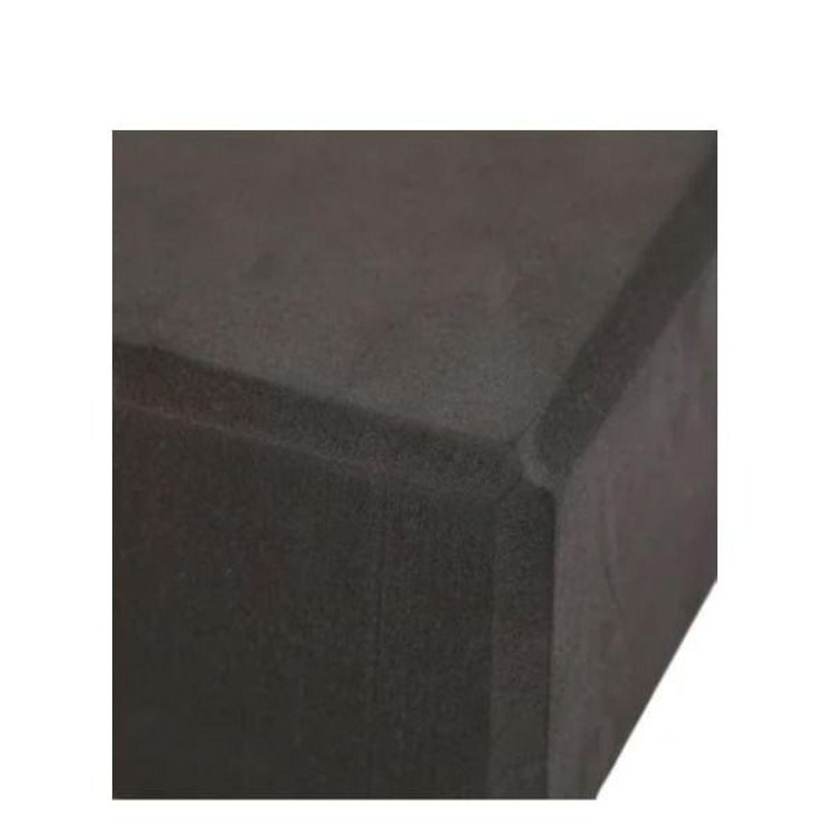 GENERICO - Bloque  ladrillo de yoga espuma-negro