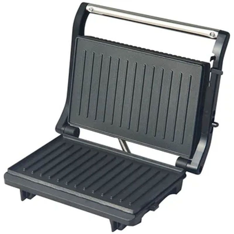 BLACKLINE - Mini Grill Tipo Panini Blackline - Negro