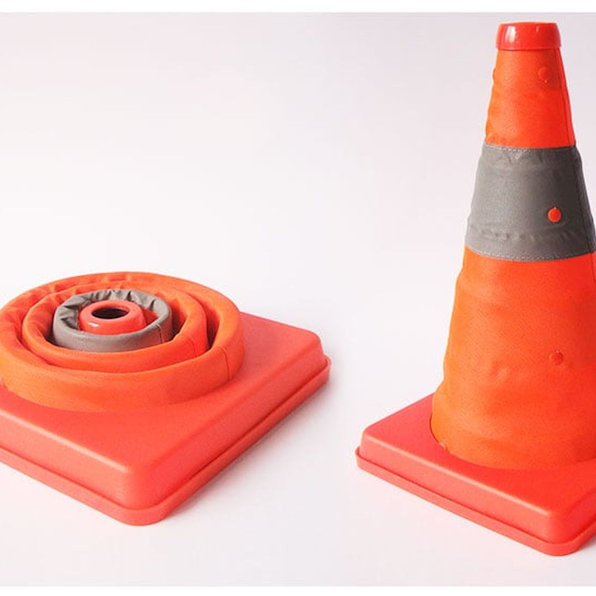 GENERICO - CONO de seguridad plegable para auto 28 pulgadas