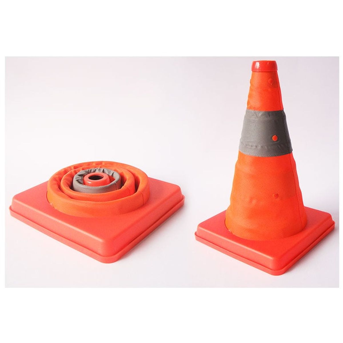 GENERICO - CONO de seguridad plegable para auto 28 pulgadas