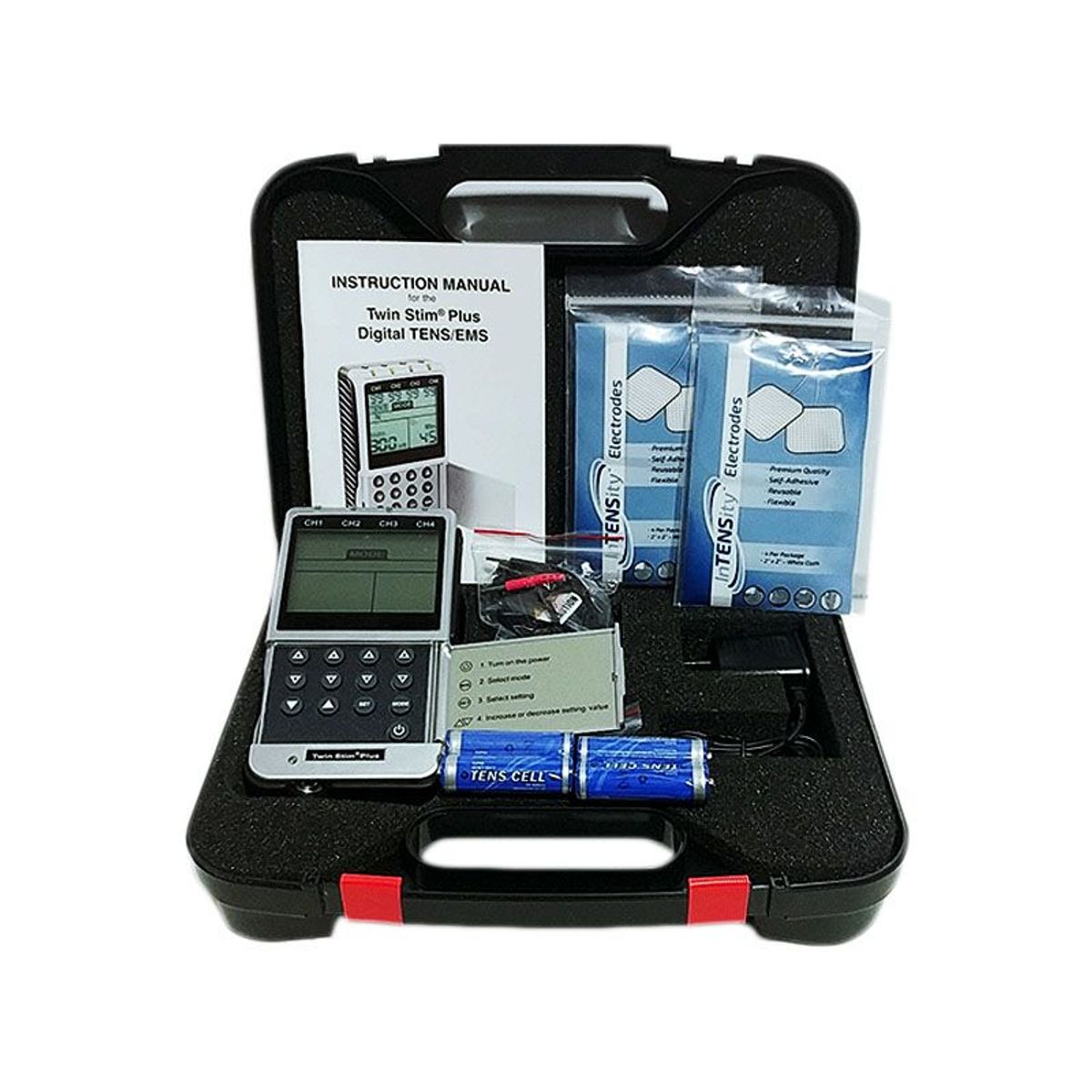 GENERICO - TWIN STIM PLUS 3RA EDITION - ELECTROSTIMULADOR TENS EMS IF Y RUSS