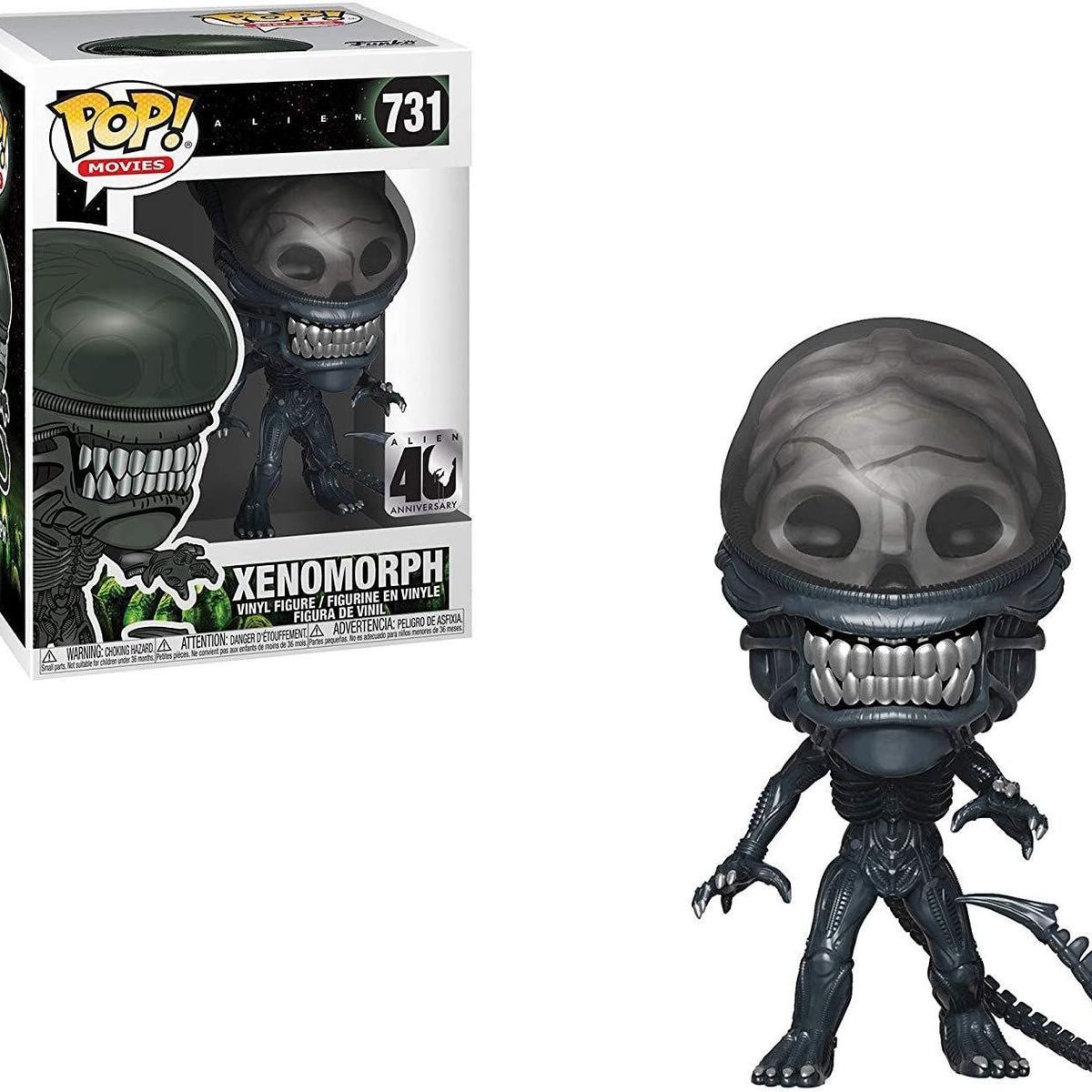 FUNKO - Funko Pop! Movies Xenomorph Alien # 731 40 Aniversario