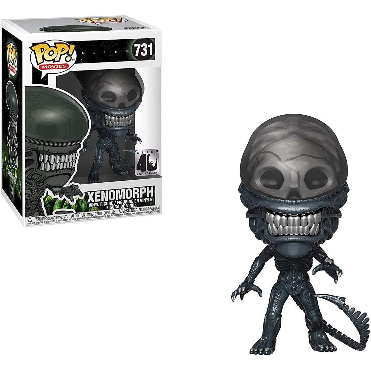 FUNKO - Funko Pop! Movies Xenomorph Alien # 731 40 Aniversario