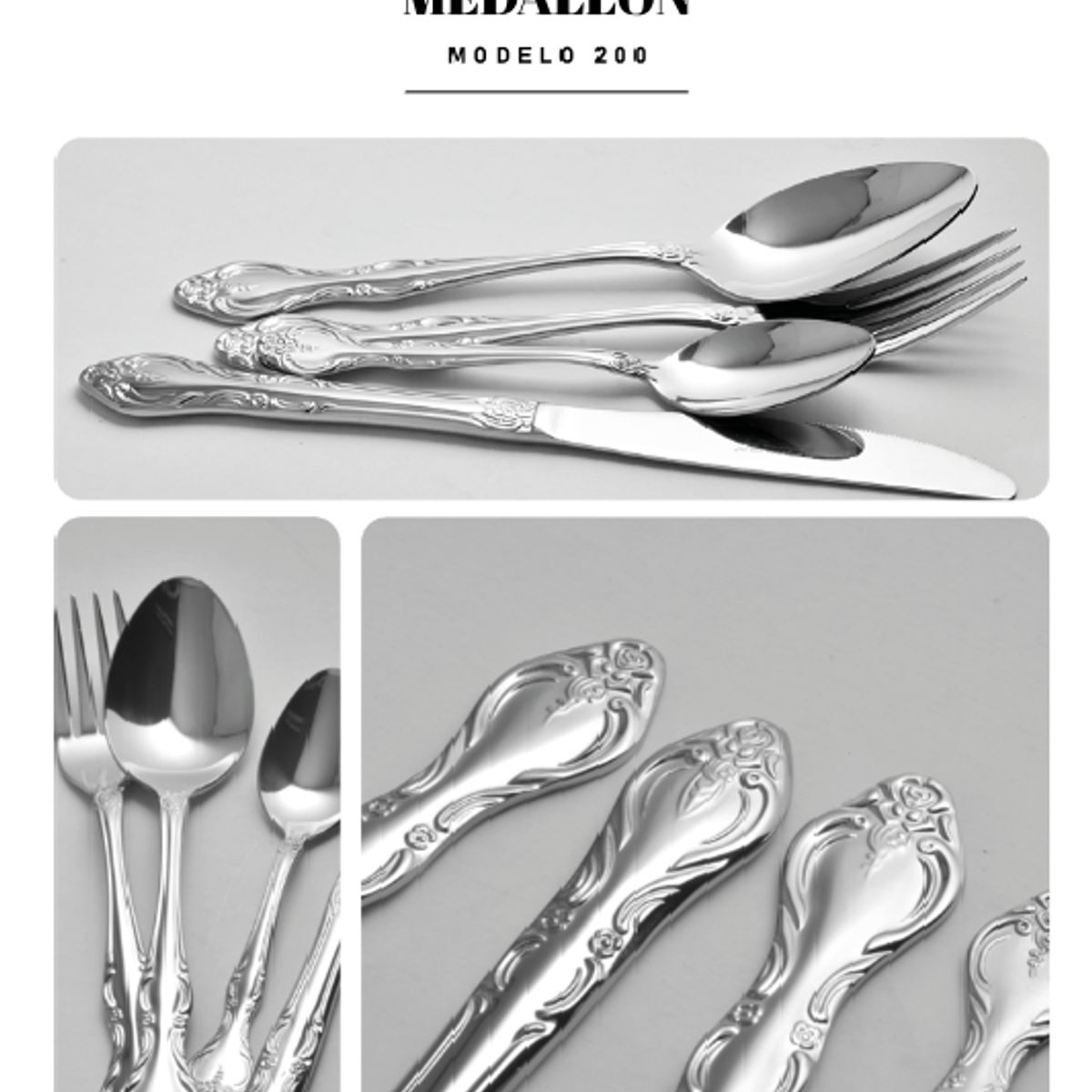 FACUSA - Set de cubiertos x 166 modelo 200