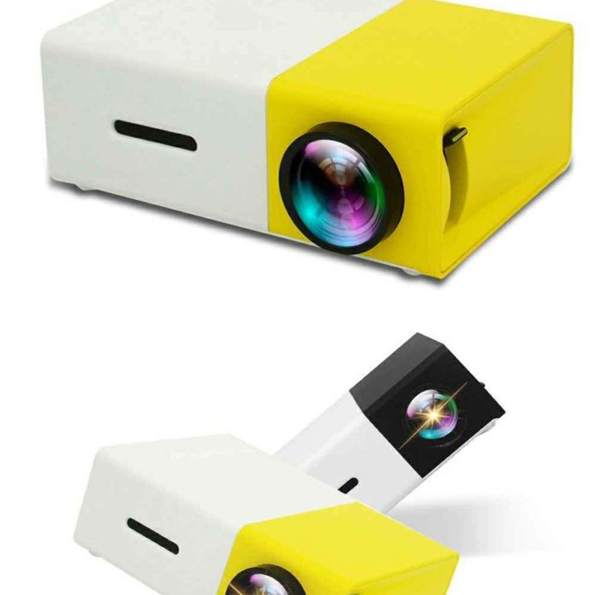 GENERICO - Proyector Portatil Mini Led 1080HD Compatible Laptop - PC por HDM