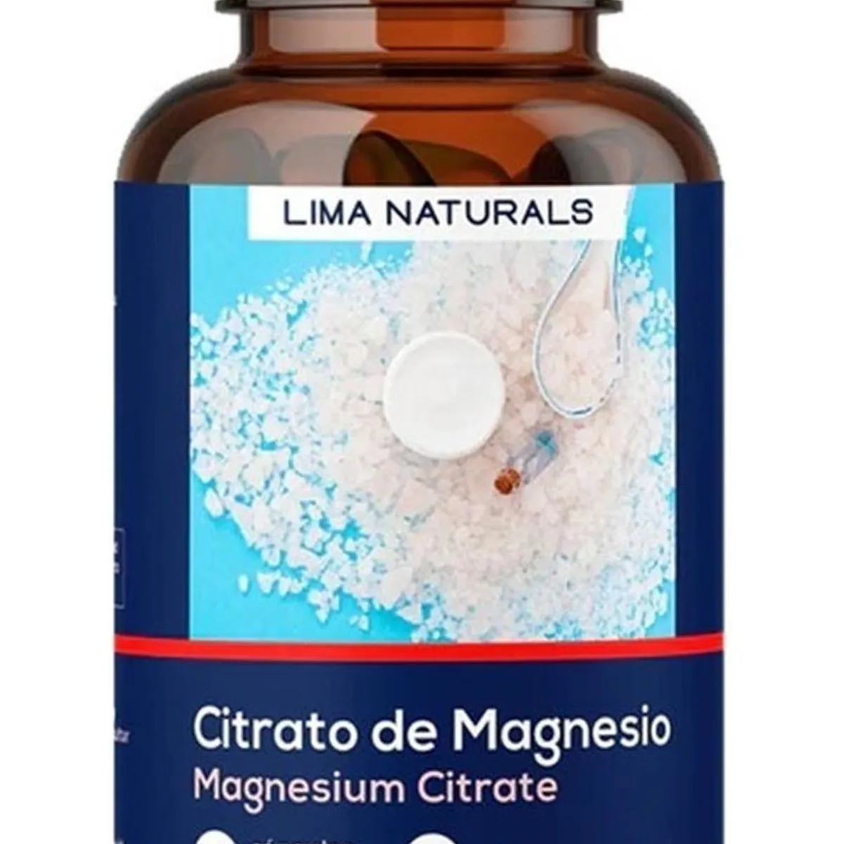 LIMA NATURALS - 01 Frasco Citrato de Magnesio 500mg Lima Naturals Cápsulas
