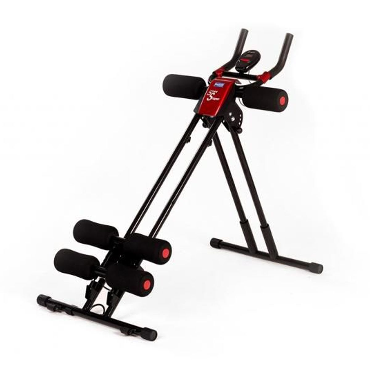 RISUTIMPORT - Máquina Abdominales Moldeador 5 Niveles + Contador Digital