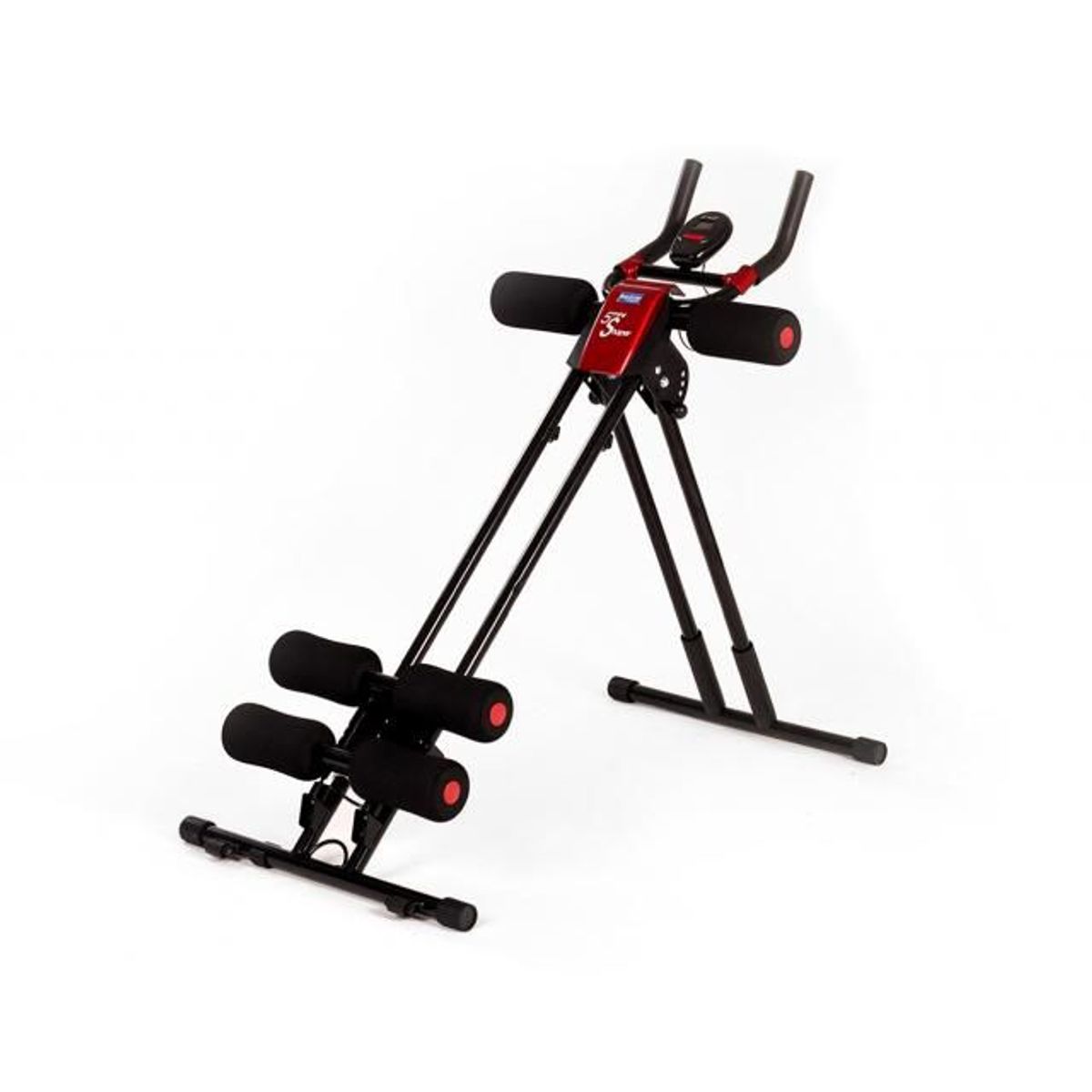 RISUTIMPORT - Máquina Abdominales Moldeador 5 Niveles + Contador Digital