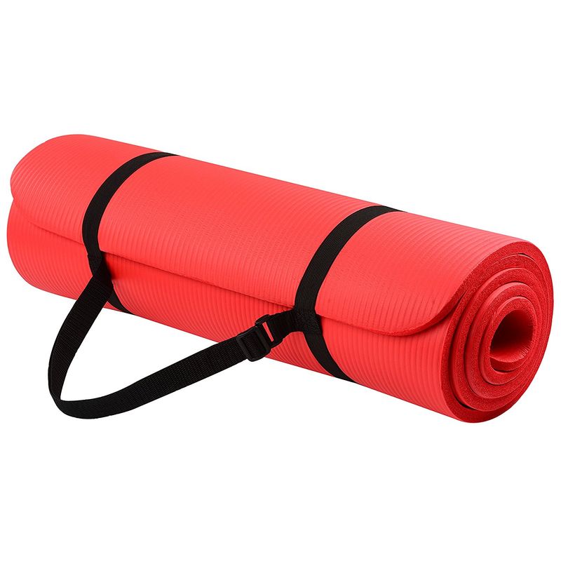 RISUTIMPORT - Colchoneta Yoga mat 15 mm  original + bolso Plomo
