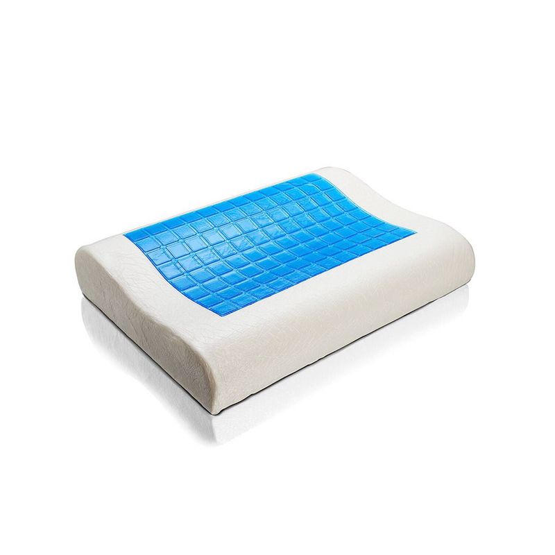 RISUTIMPORT - Almohada cervical gel latex memor indeformable