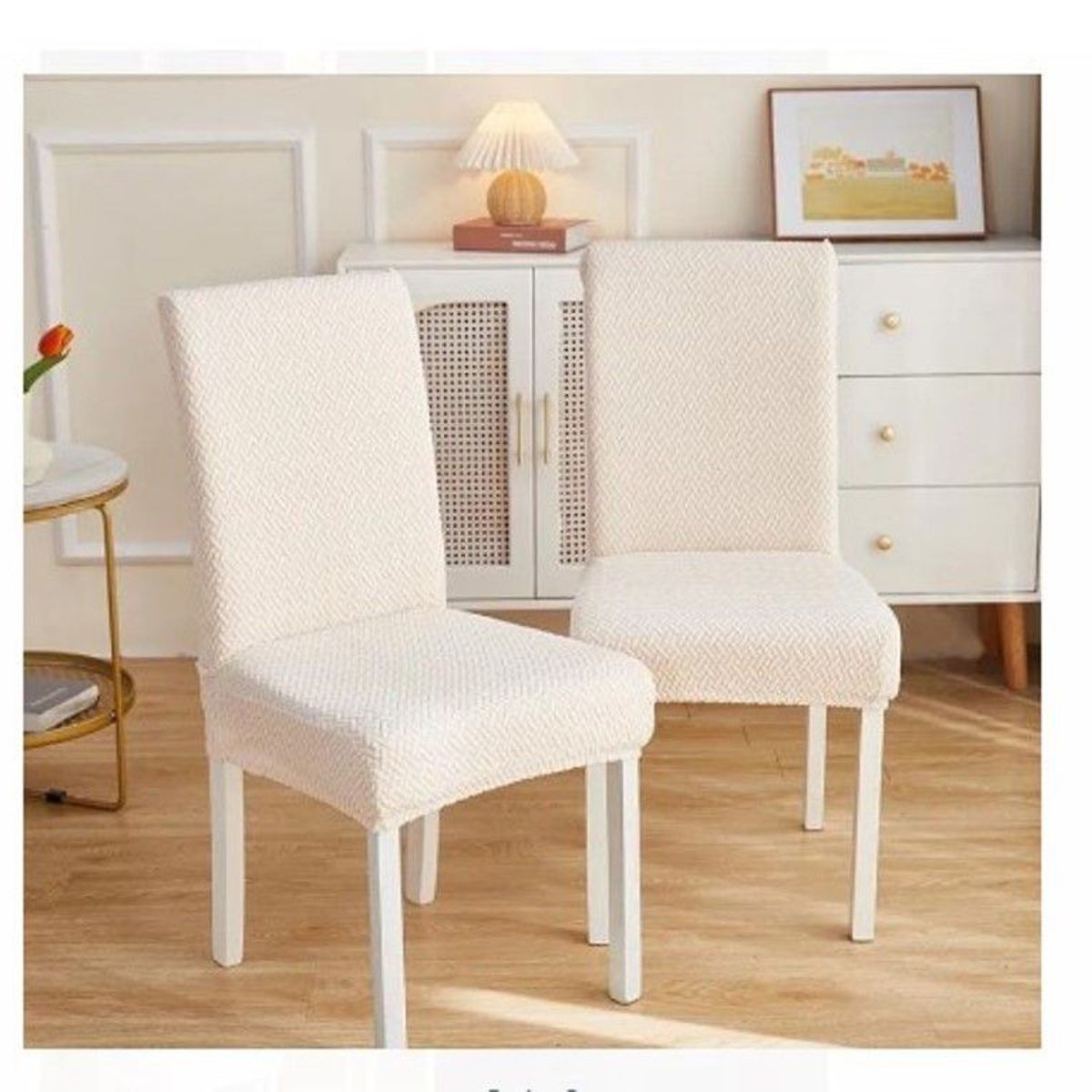 GENERICO - Funda De Silla De ComedorFunda De Silla Ajustable Elástica-6PCS