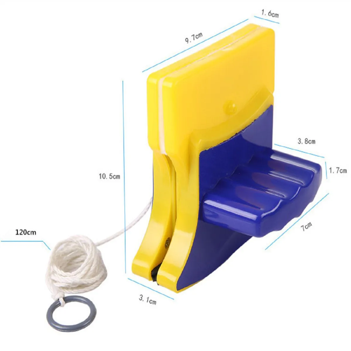 SEISA - Limpiador vidrio magnetico para exteriores interiores