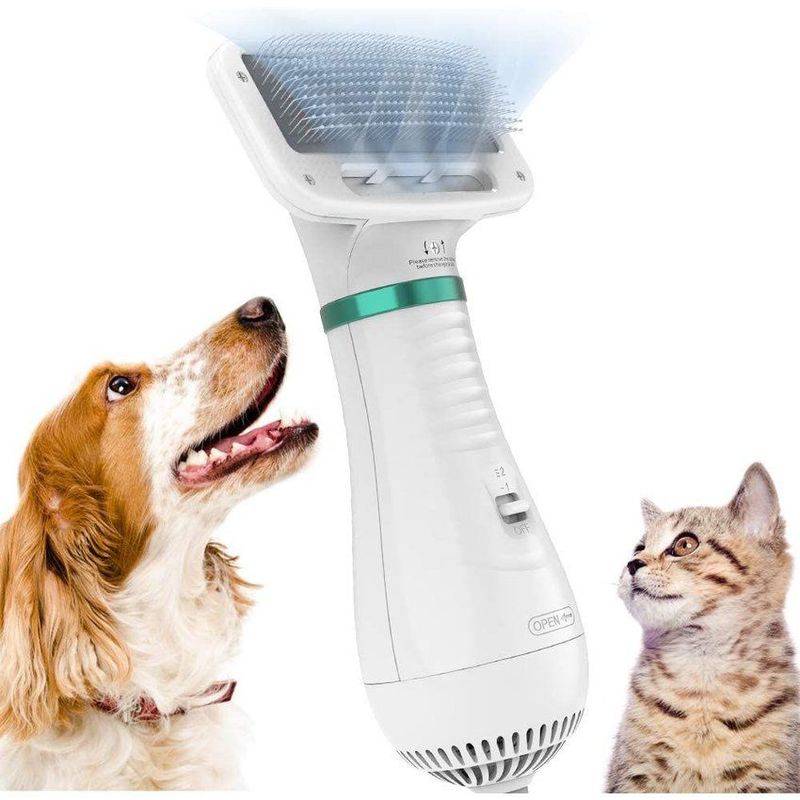 OEM - Cepillo peine  secador para mascotas gatos perros