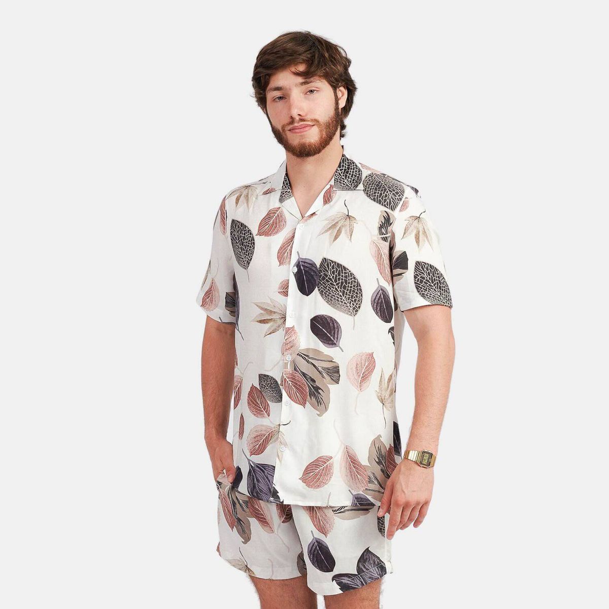 SAN COSME - Camisa manga corta hombre