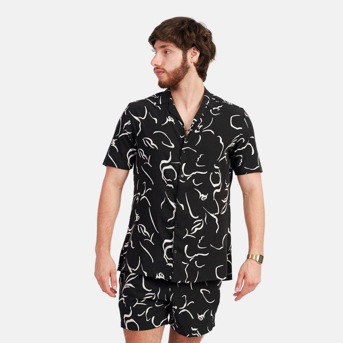 SAN COSME - Camisa manga corta hombre