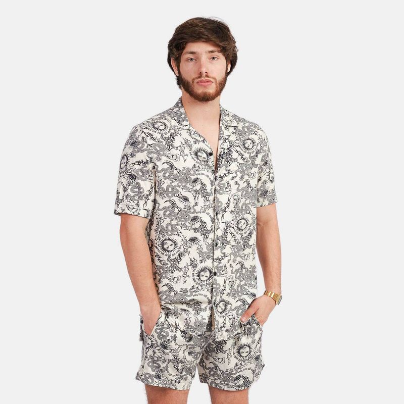 SAN COSME - Camisa manga corta hombre