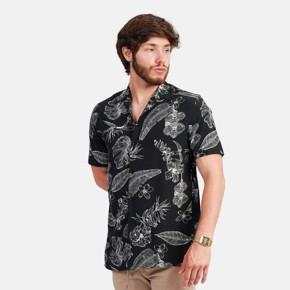 SAN COSME - Camisa manga corta hombre