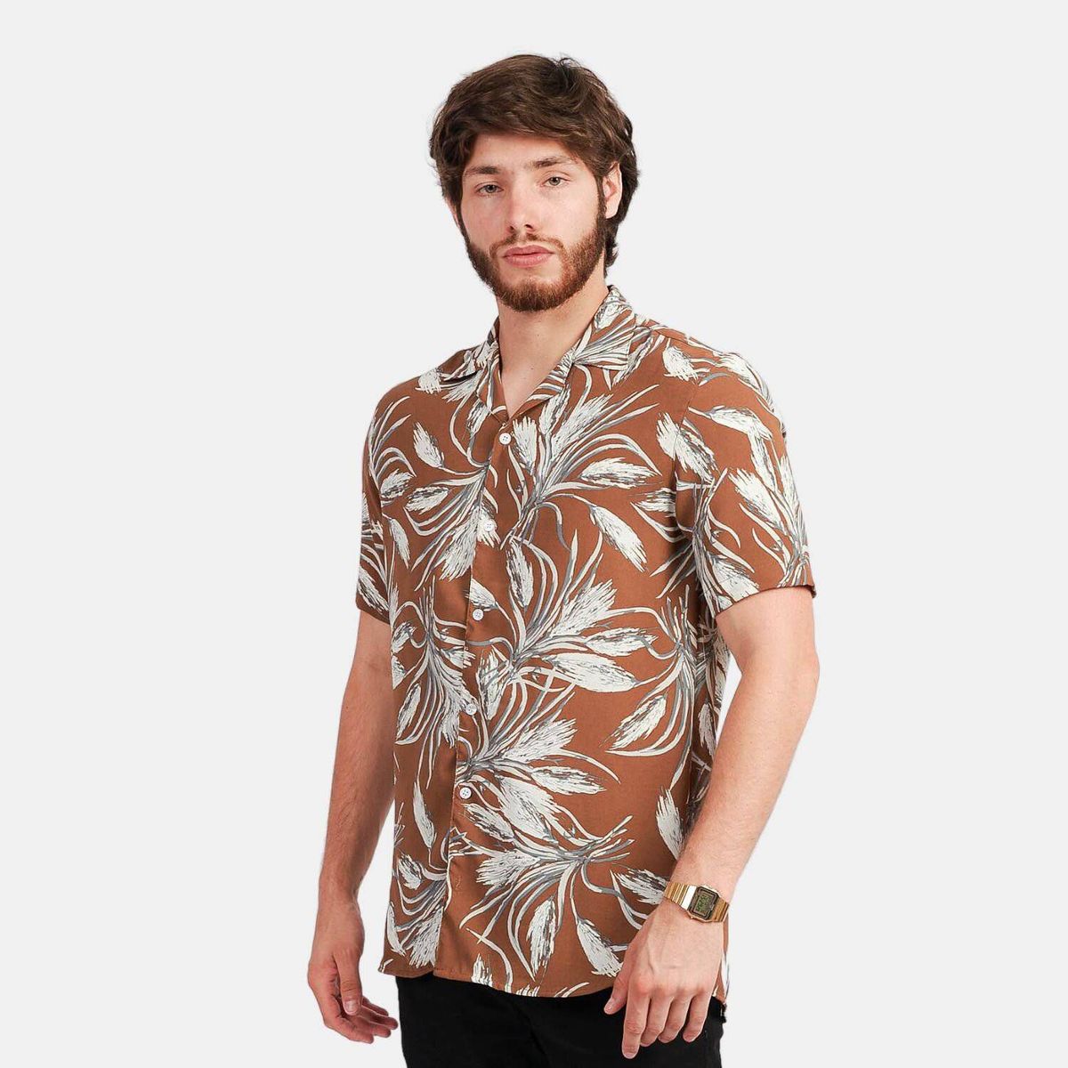 SAN COSME - Camisa manga corta hombre