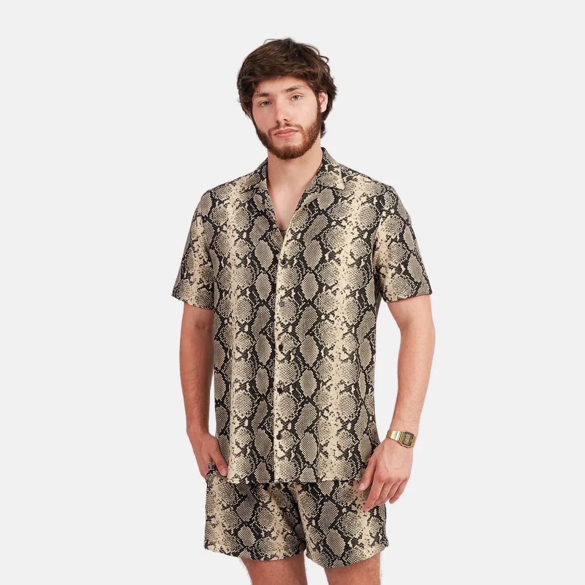 SAN COSME - Camisa manga corta hombre