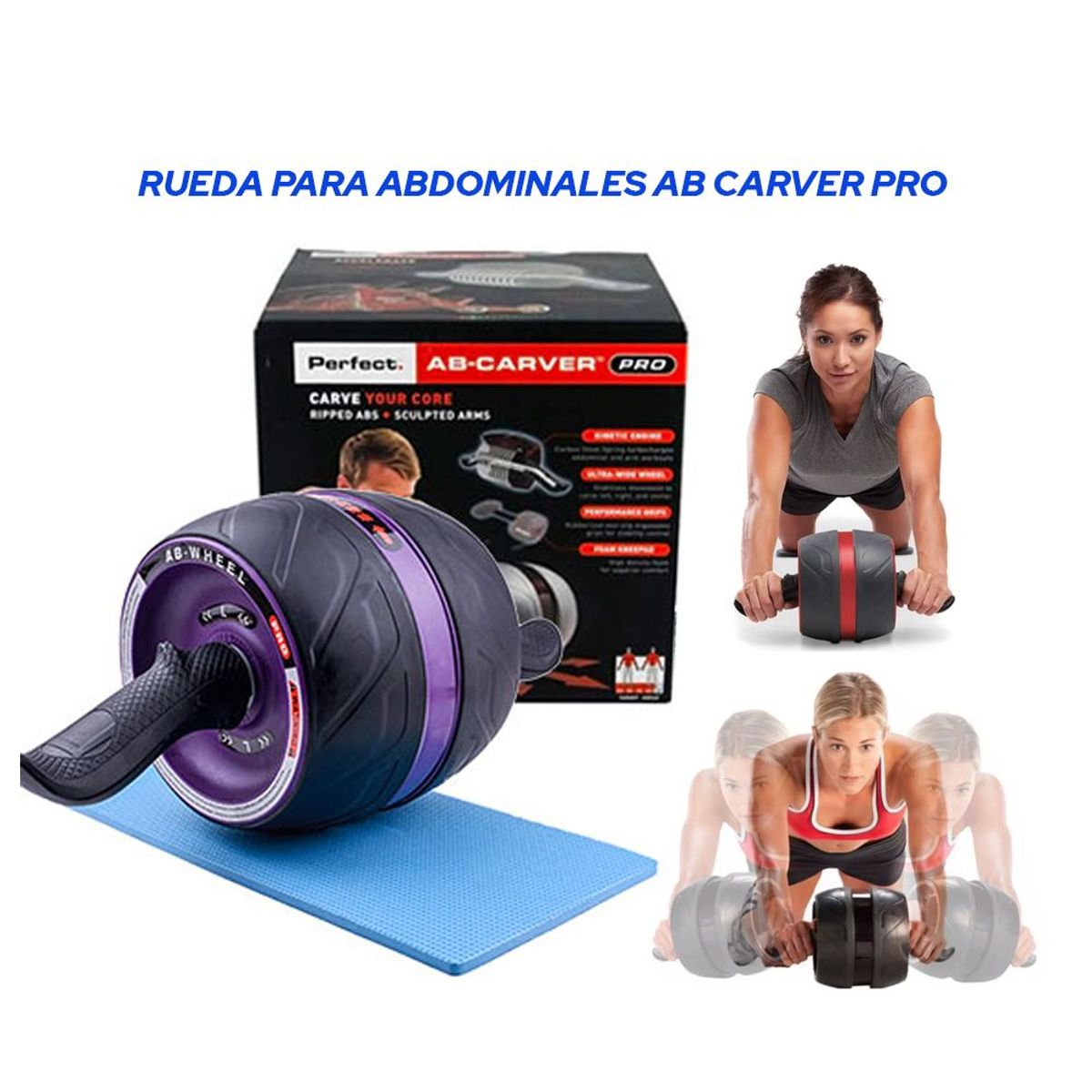GENERICO - Rueda Para Abdominales Ab Carver Pro