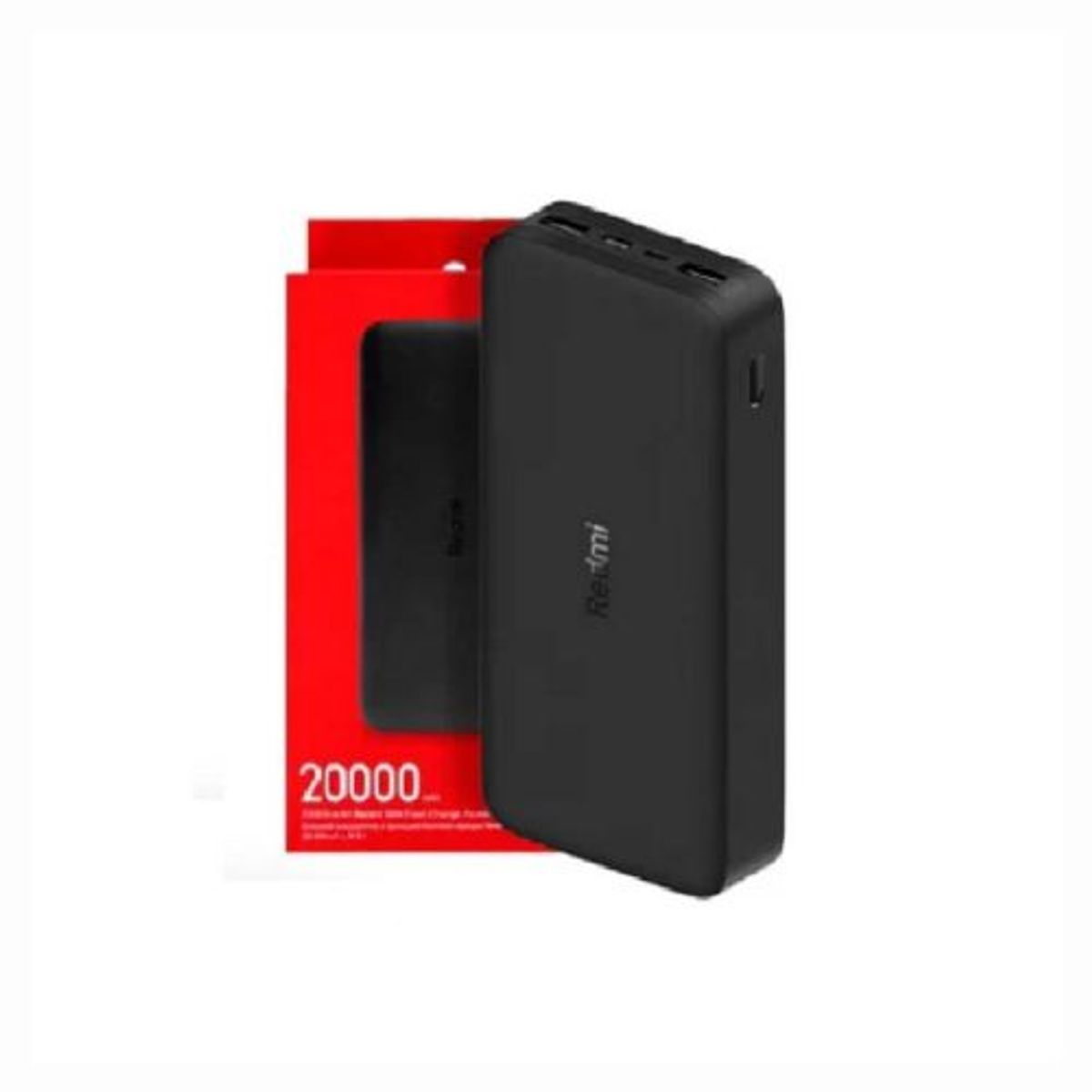 XIAOMI - Xiaomi Power Bank Fast Charge 20000 Mah - 18W - Negro.