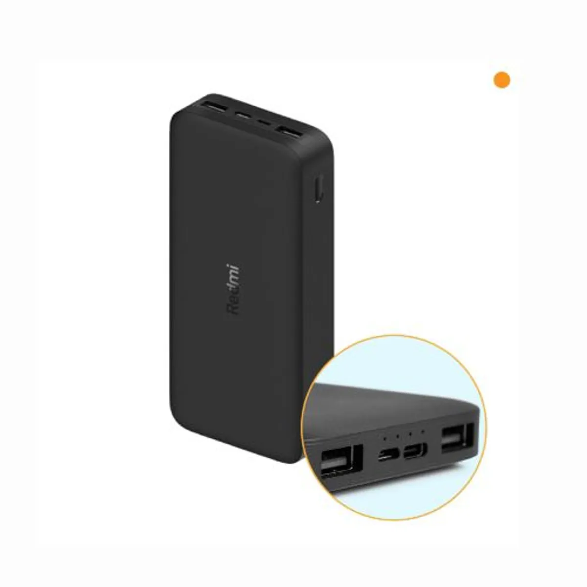 XIAOMI - Xiaomi Power Bank Fast Charge 20000 Mah - 18W - Negro.