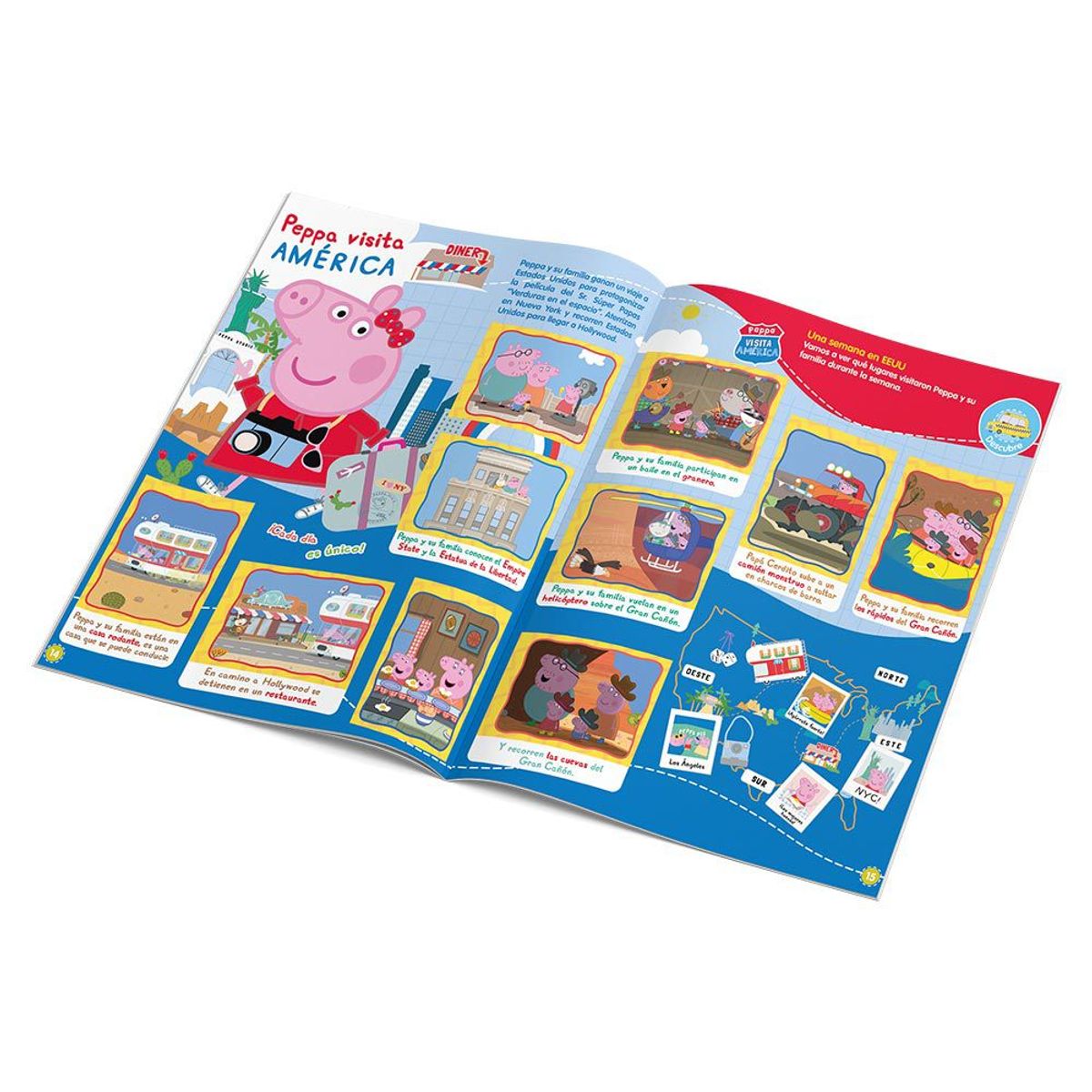 EDITORIAL BERLIN - Peppa Pig, 1 Álbum Tapa Blanda + 2 Cajitas (100 Sobres)