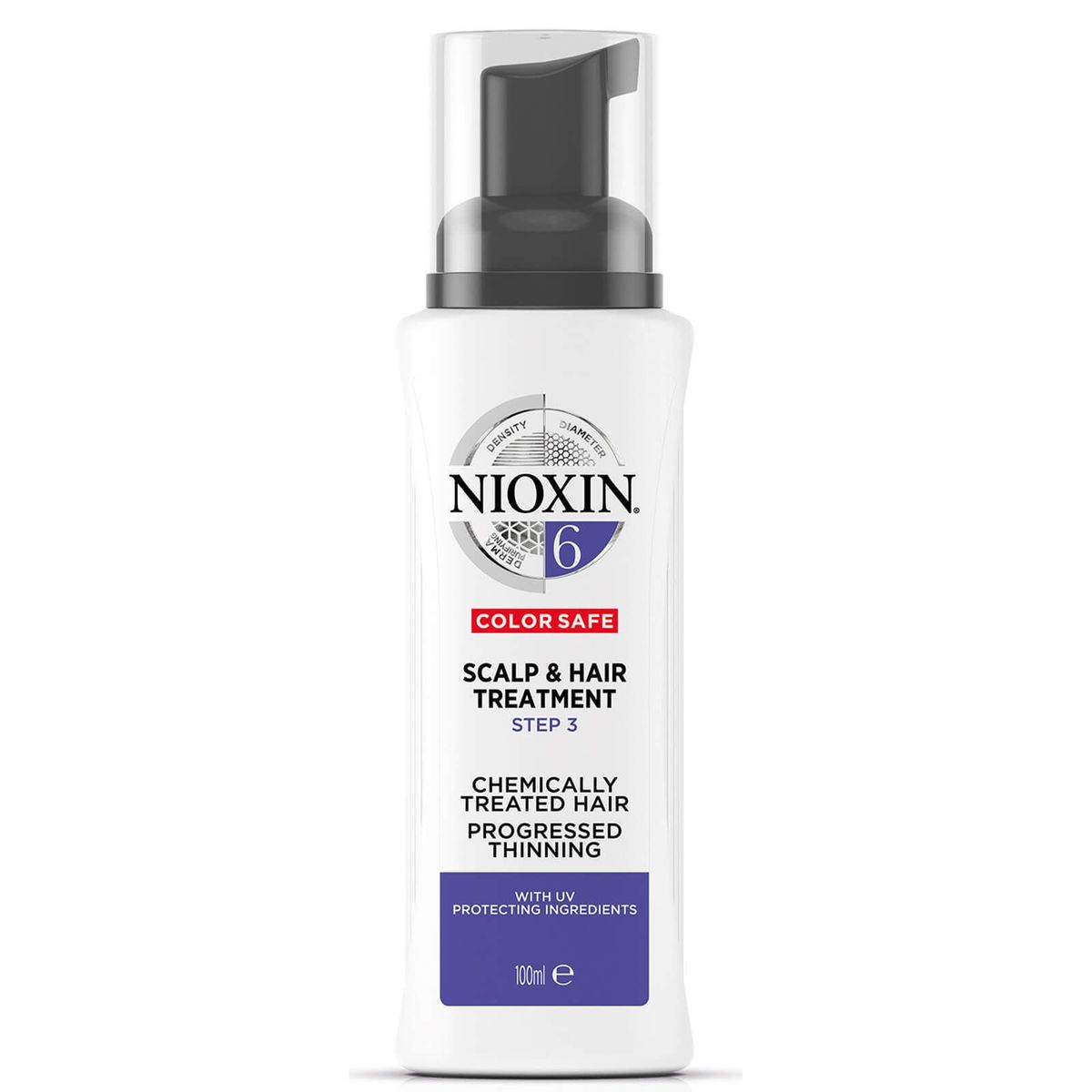 NIOXIN - Nioxin-6 Espuma Capilar Densificadora para Cabello Teñido 100ml
