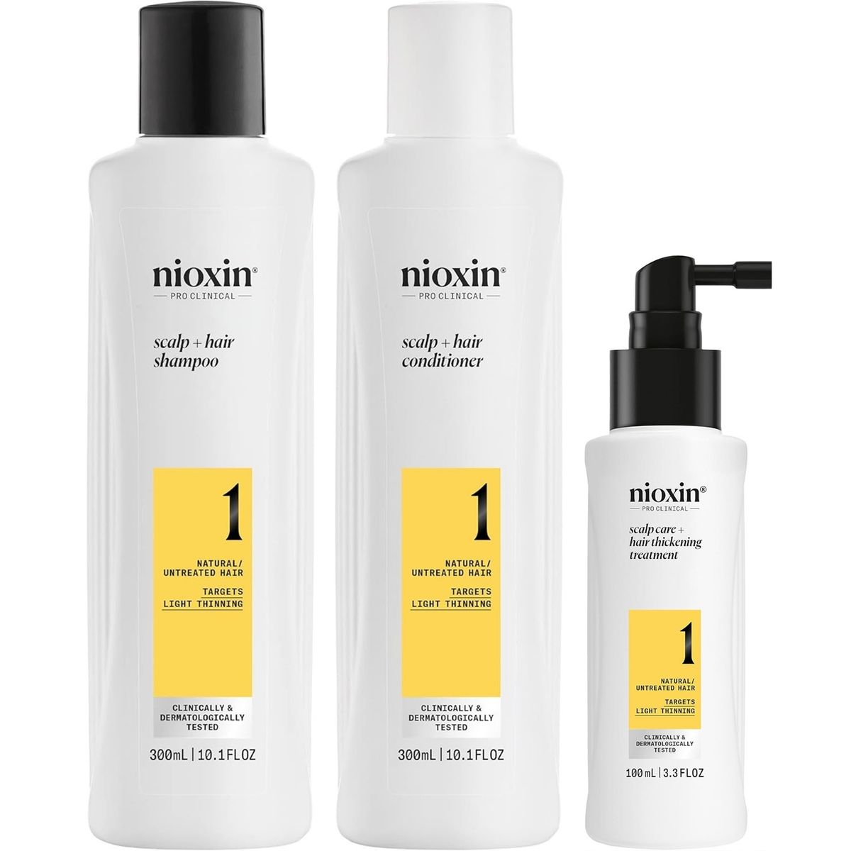 NIOXIN - Nioxin-1 Tratamiento Densificador para Cabello Natural 300ml